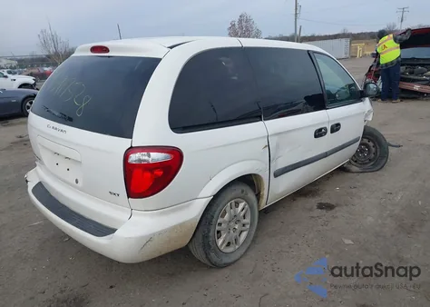 2006 Dodge Caravan Sxt z USA, uszkodzony, nr VIN 1D4GP45R36B682462